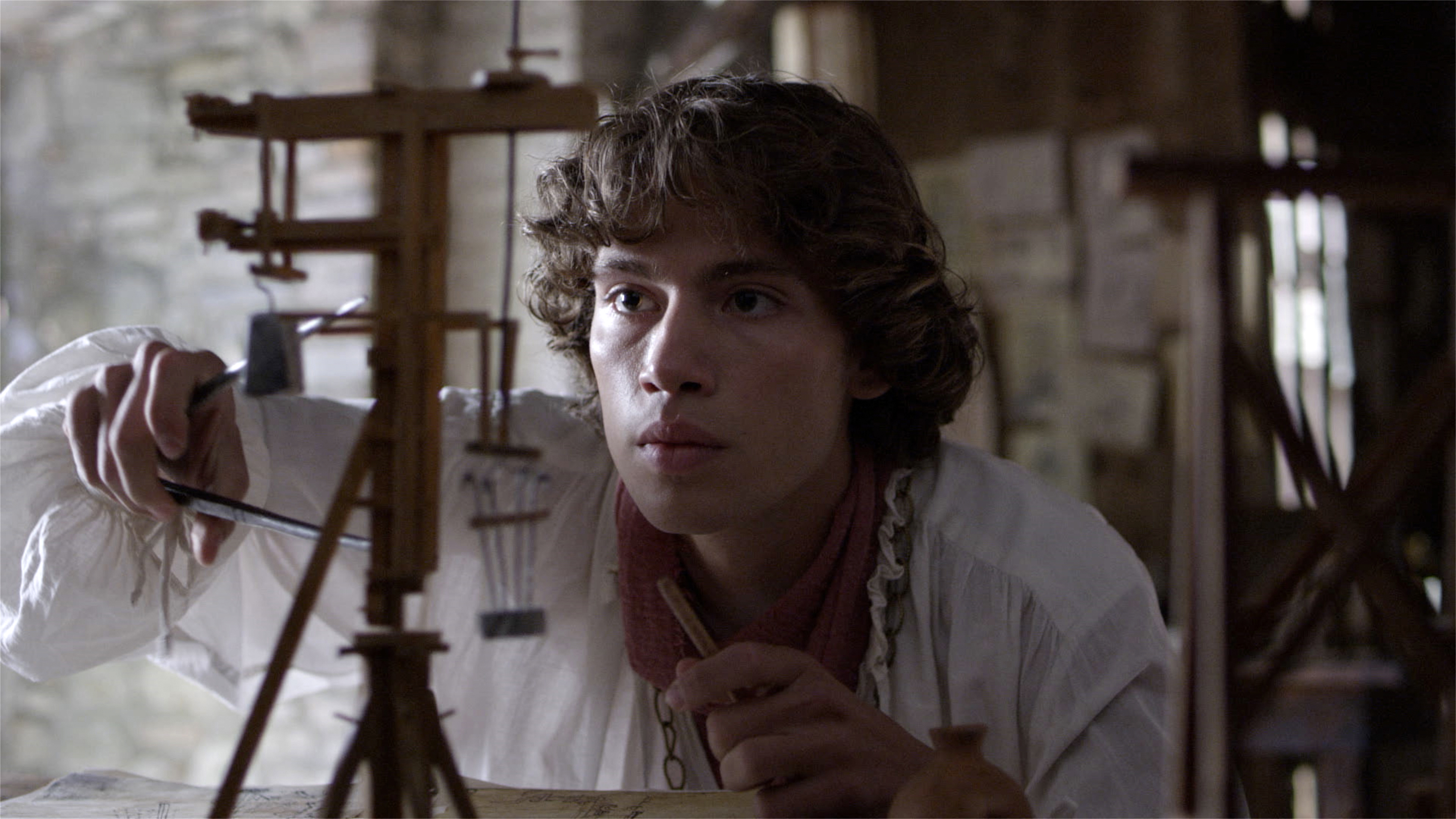 una scena tratta da 'Leonardo'